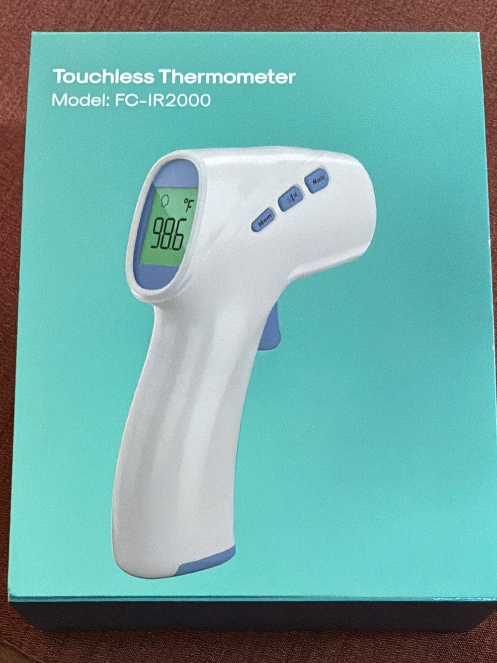 Touchless Thermometer FC-IR2000 - White/Blue